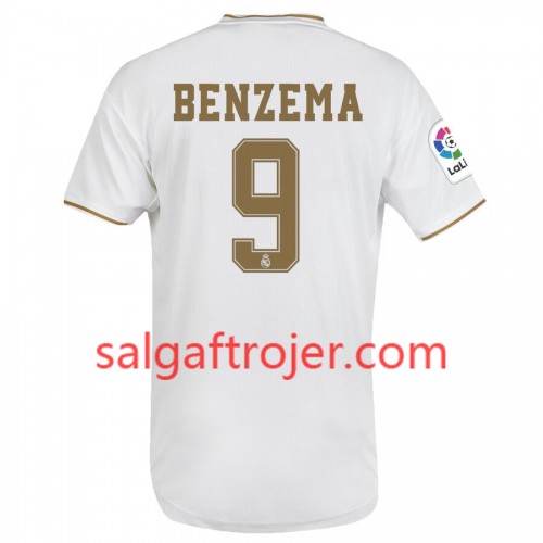 Real Madrid Fodboldtrøjer Karim Benzema 9 Hjemmebanesæt 2019/20 Kort ærmer Real Madrid Fodboldtrøjer Karim Benzema 9 Hjemmebanesæt 2019/20 Kort ærmer
